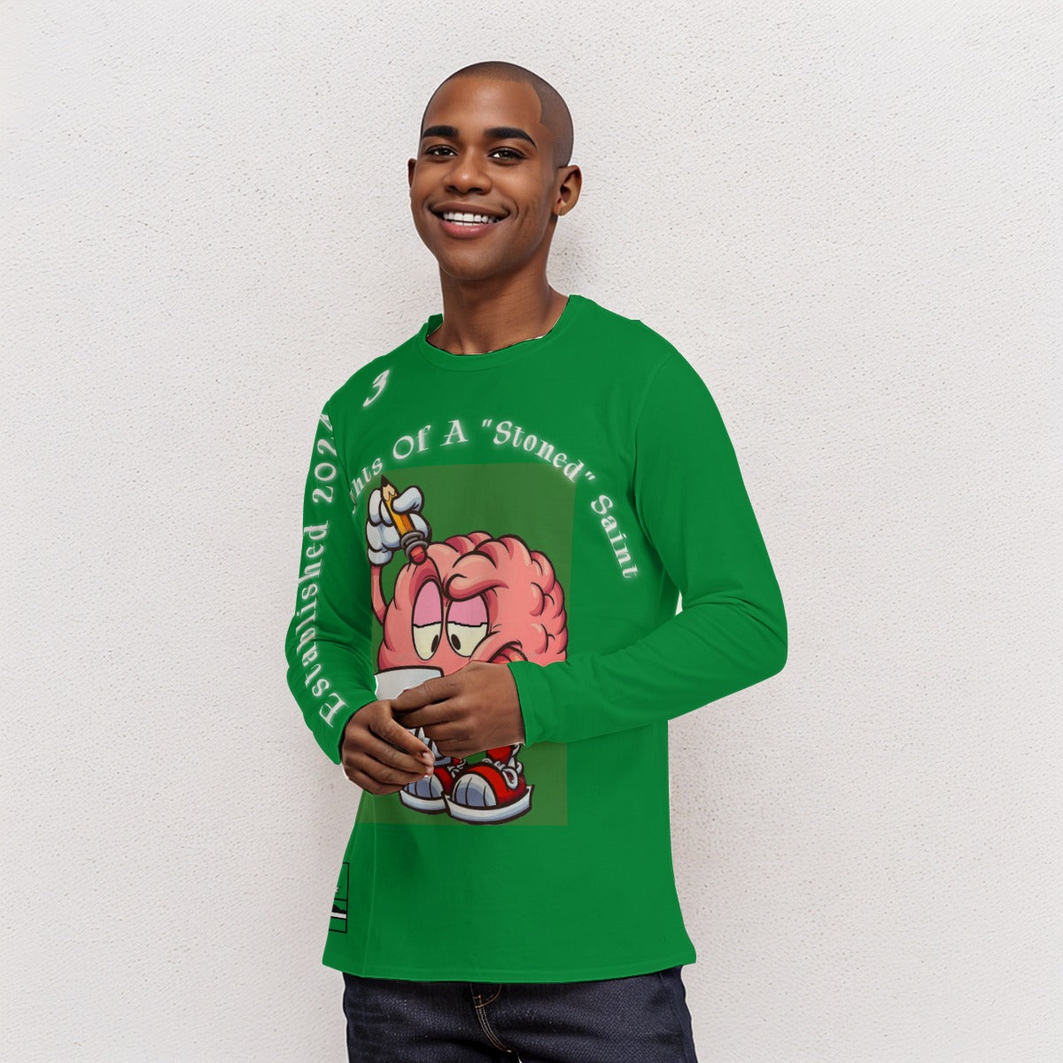 T.O.A.ST. Thoughts Of A "Stoned" Saint L/S Celtic Green