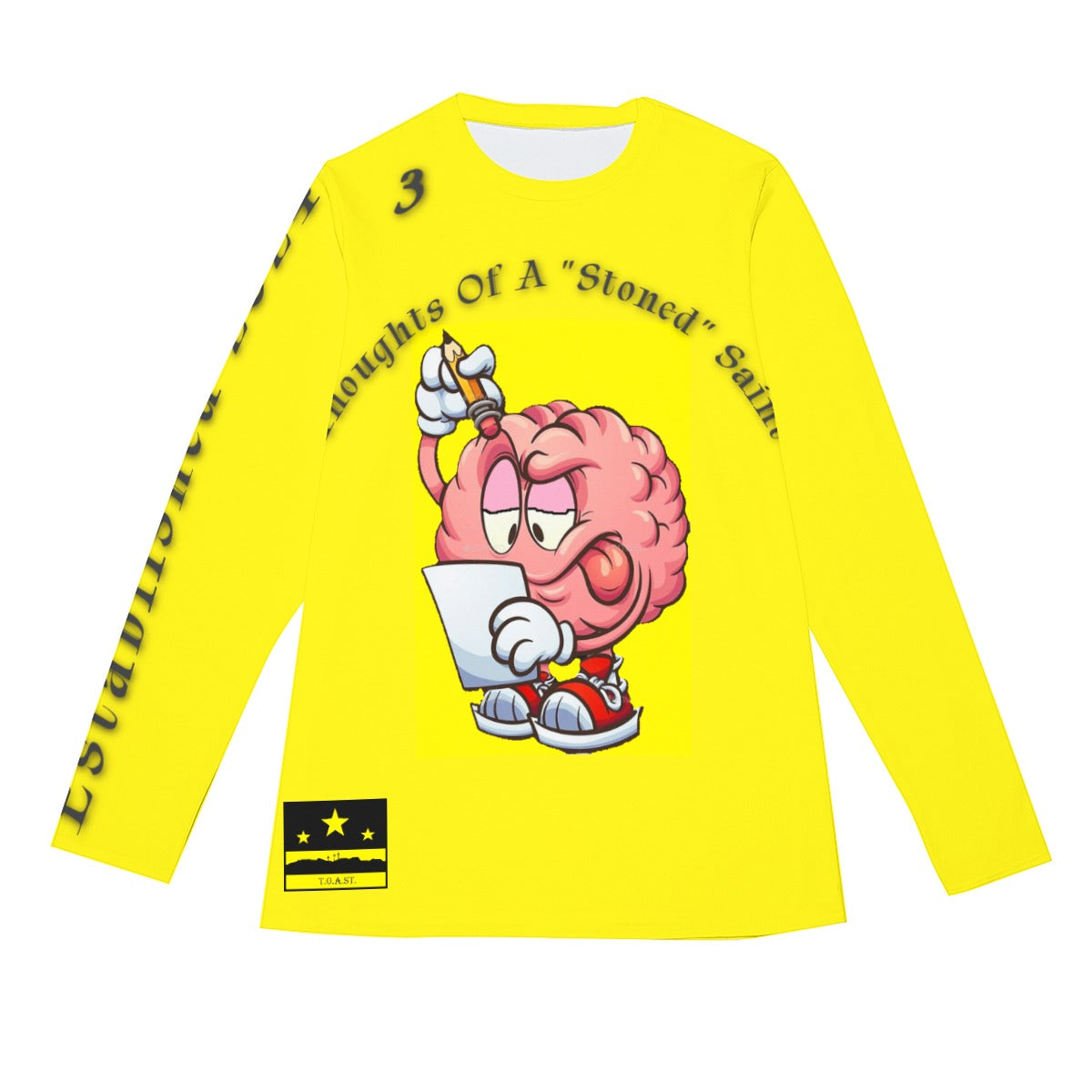 T.O.A.ST. Thoughts Of A "Stoned" Saint L/S Basics Yellow