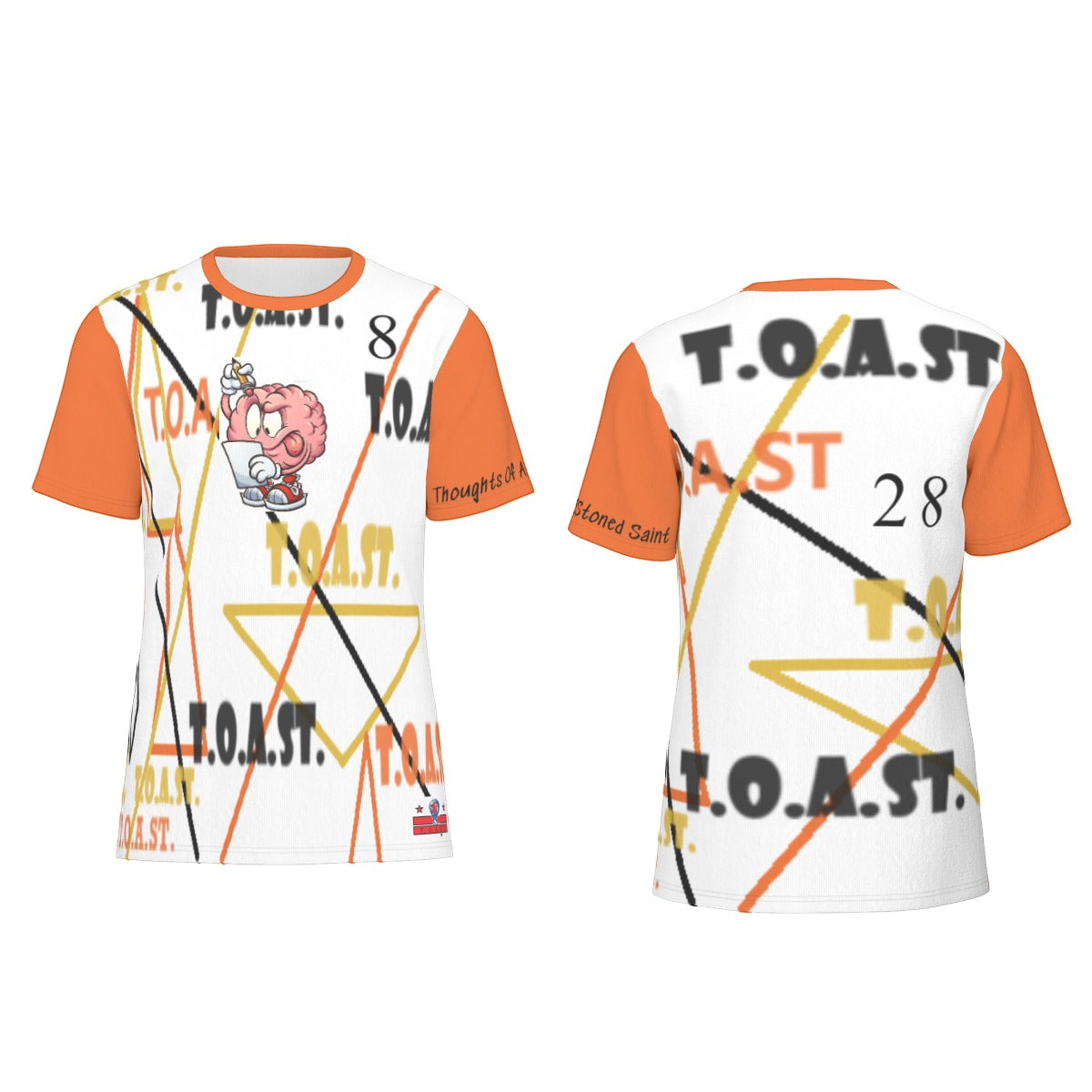 T.O.A.ST. "Angles" (Ember/ White) Sundial and Ember Jordan 1