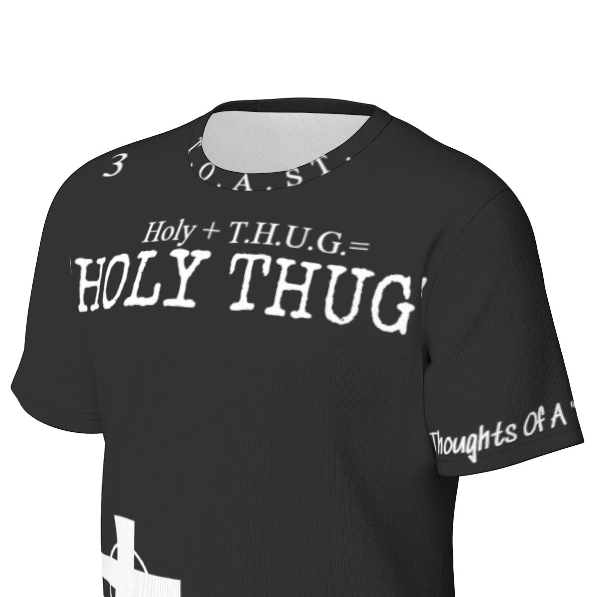 "T.O.A.ST." Holy Thug Black