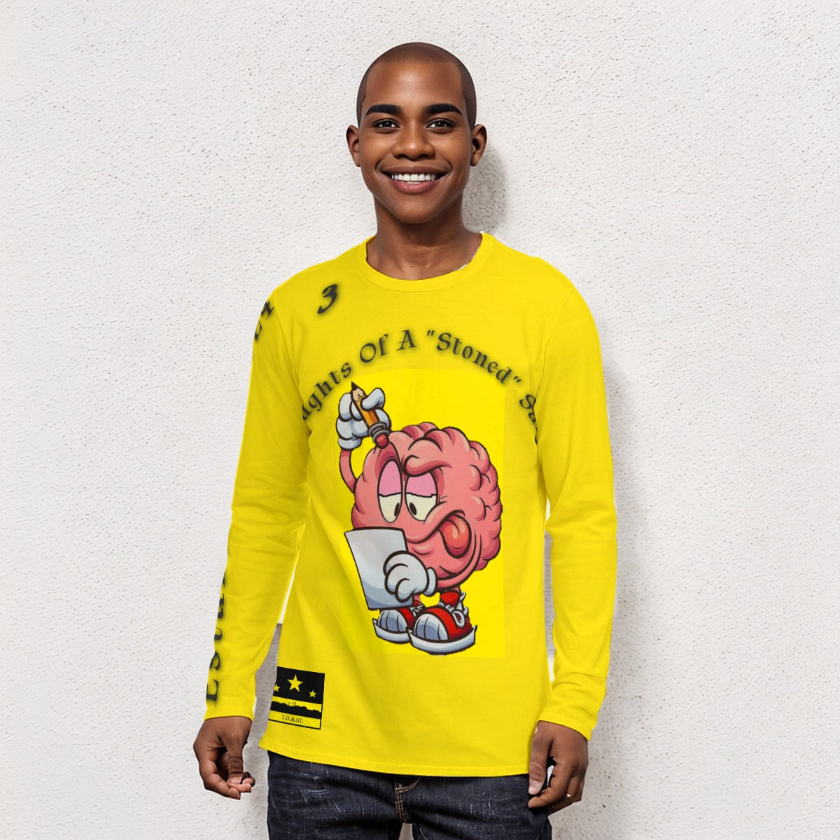 T.O.A.ST. Thoughts Of A "Stoned" Saint L/S Basics Yellow