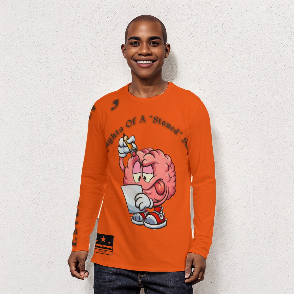 T.O.A.ST. Thoughts Of A "Stoned" Saint L/S Basics Phoenix Suns Orange