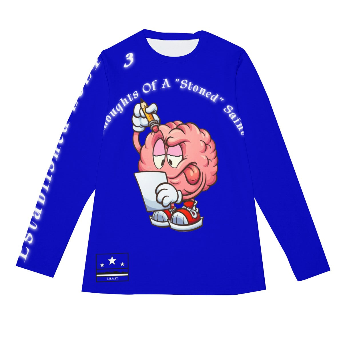 T.O.A.ST. Thoughts Of A "Stoned" Saint L/S Basics Duke Blue