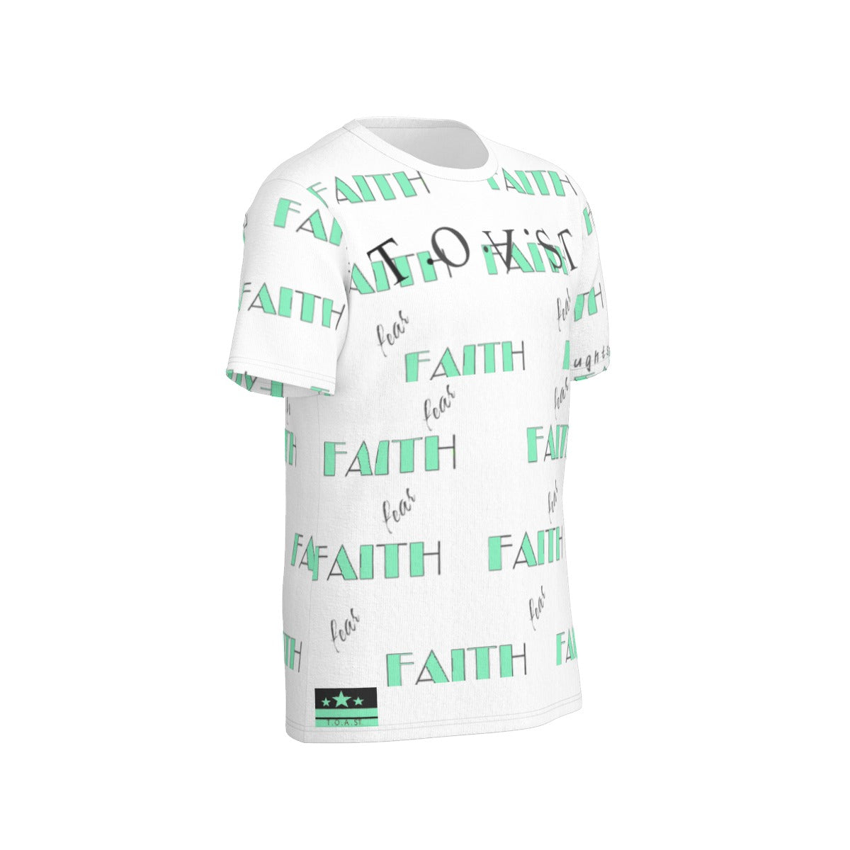 T.O.A.ST. "Faith Over Fear" Isaiah 41:10 Pattern Print
