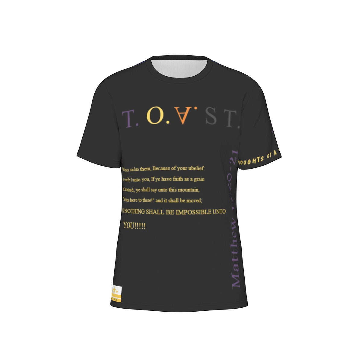 T.O.A.ST. "Faith That Can Move Mountains"