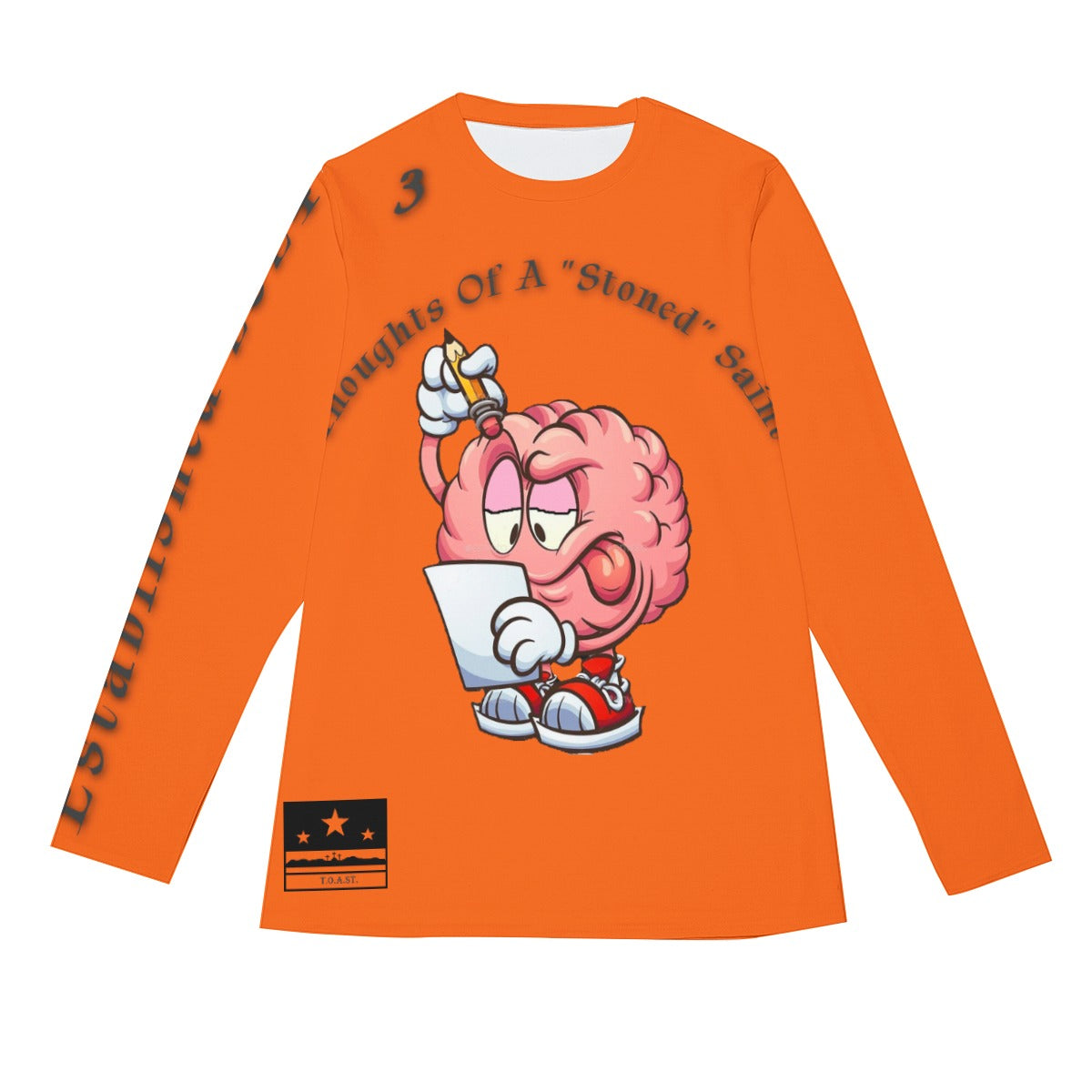 T.O.A.ST. Thoughts Of A "Stoned" Saint L/S Basics Phoenix Suns Orange