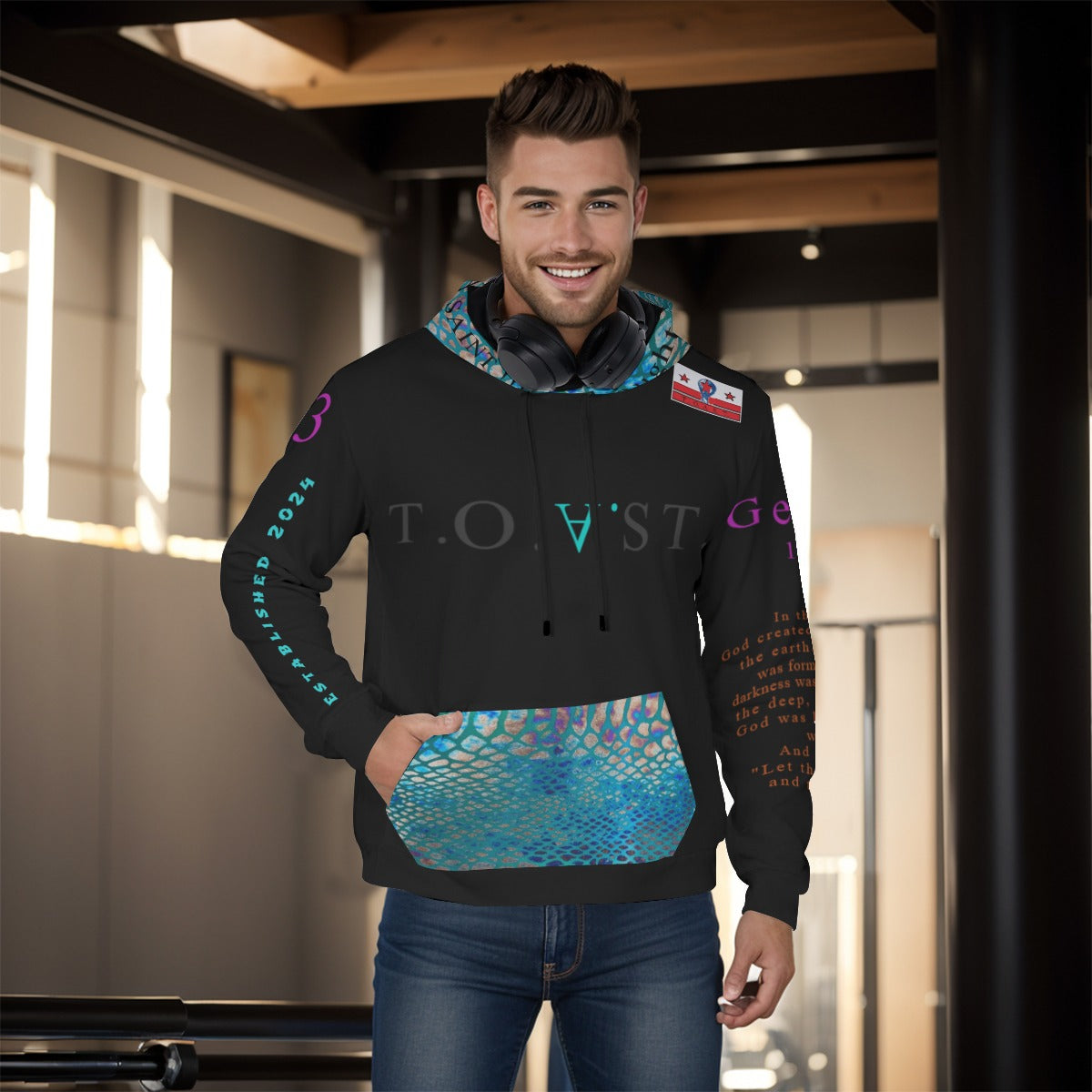 T.O.A.ST. "Mermaid" Armor Of God Hoodie