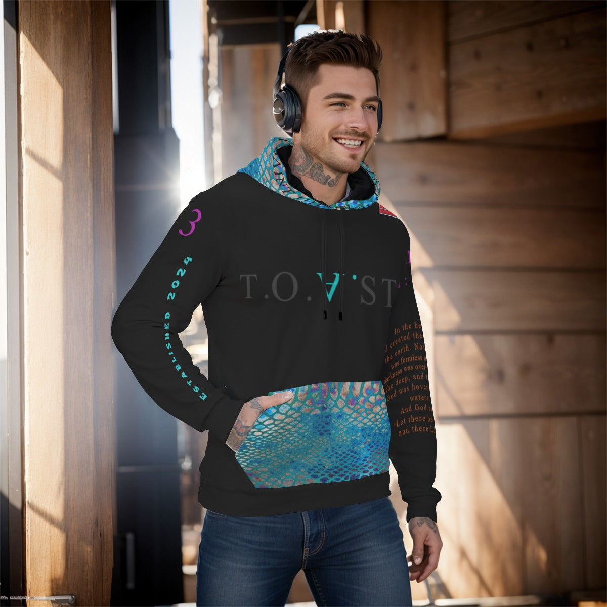 T.O.A.ST. "Mermaid" Armor Of God Hoodie