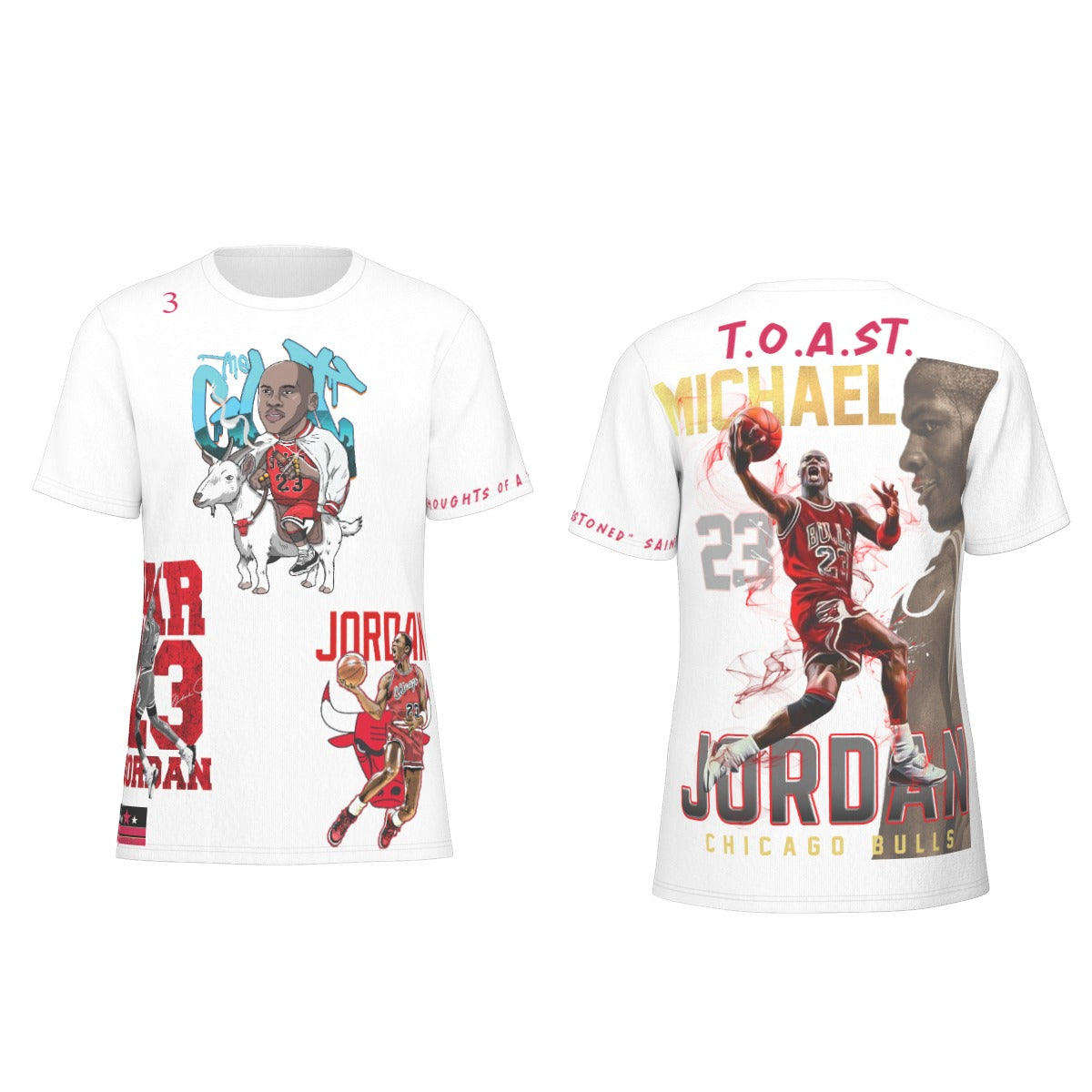 T.O.A.ST. "Like Mike, If I could be like Mike!!" White