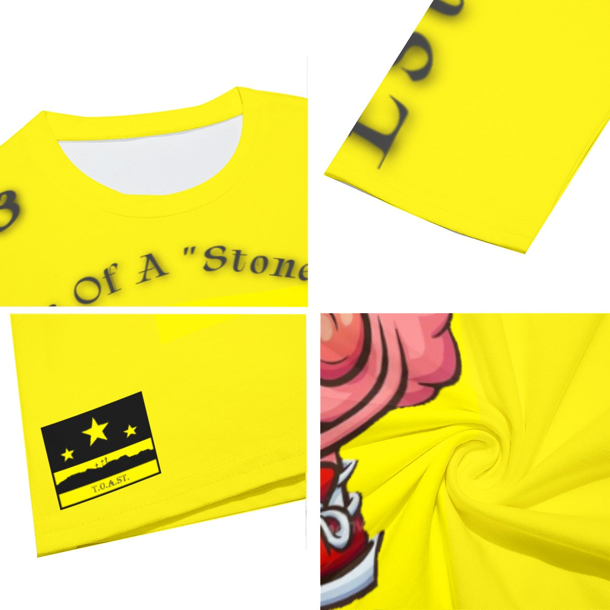 T.O.A.ST. Thoughts Of A "Stoned" Saint L/S Basics Yellow