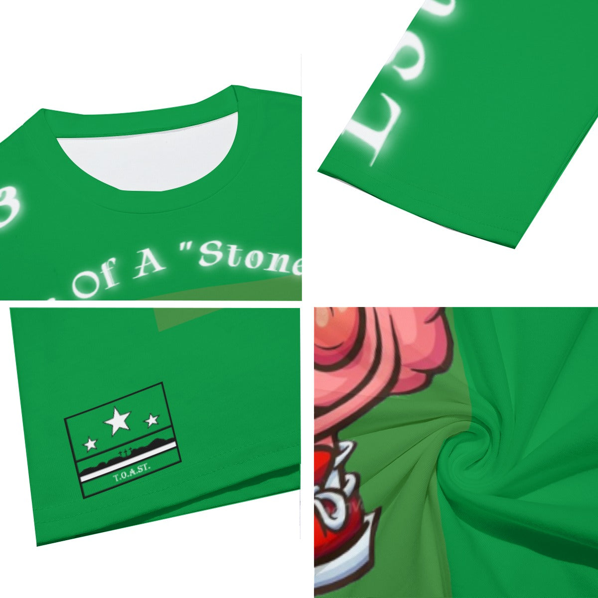 T.O.A.ST. Thoughts Of A "Stoned" Saint L/S Celtic Green