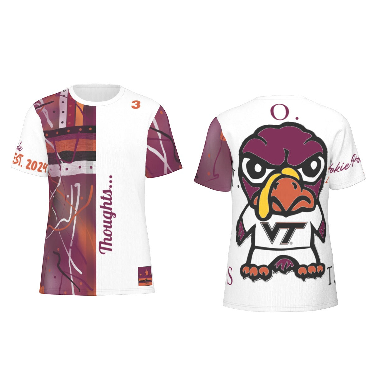 T.O.A.ST. Hokie Pride (White)