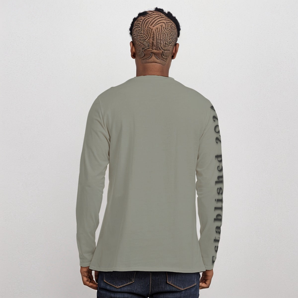 T.O.A.ST. Thoughts Of A "Stoned" Saint L/S Basics Heather Grey