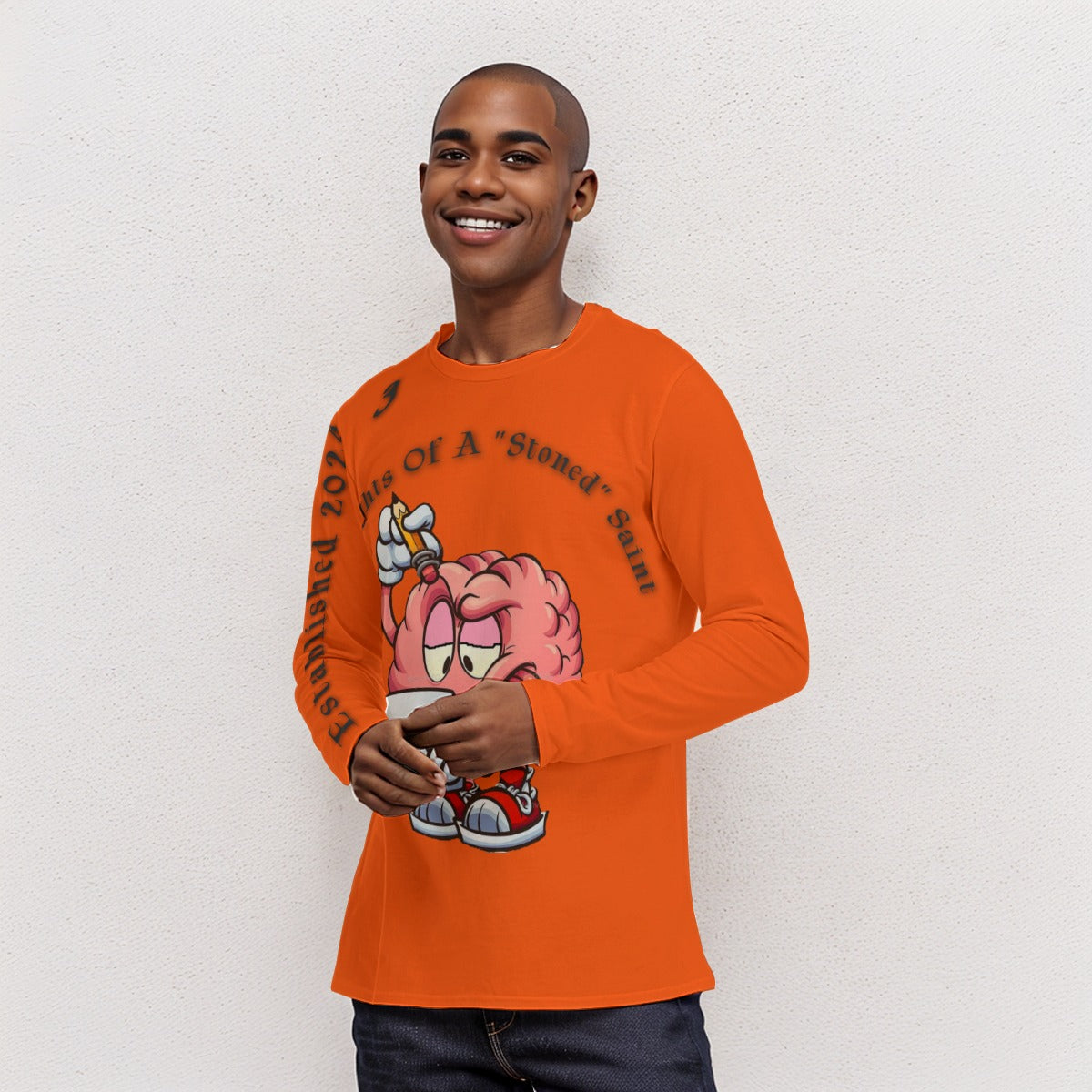 T.O.A.ST. Thoughts Of A "Stoned" Saint L/S Basics Phoenix Suns Orange