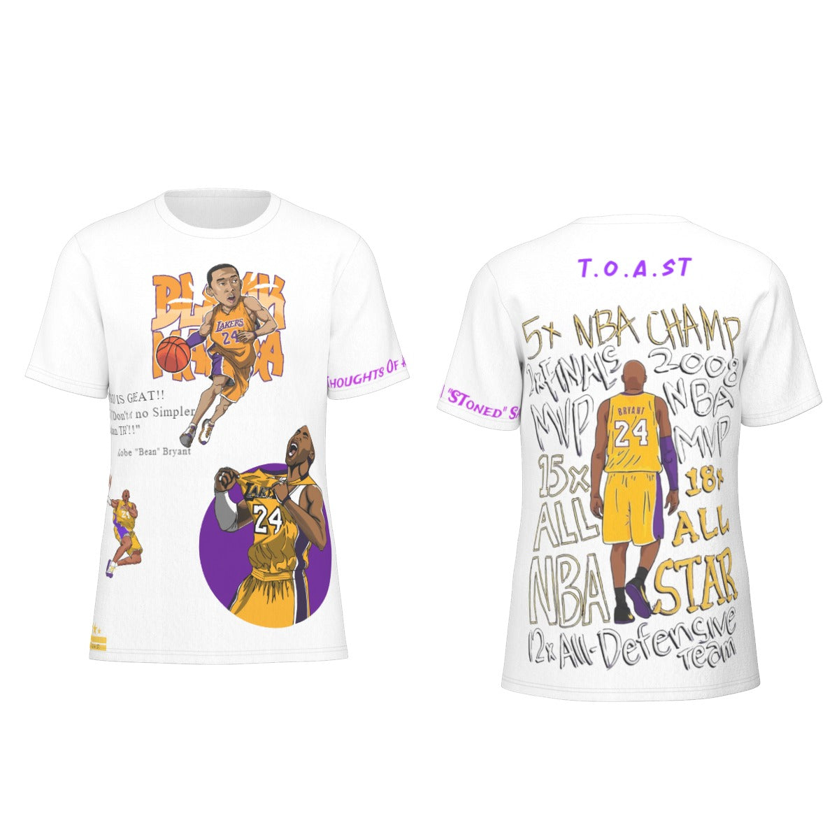 "T.O.A.ST." Kobe, Kobe, Kobe!!!! (White)