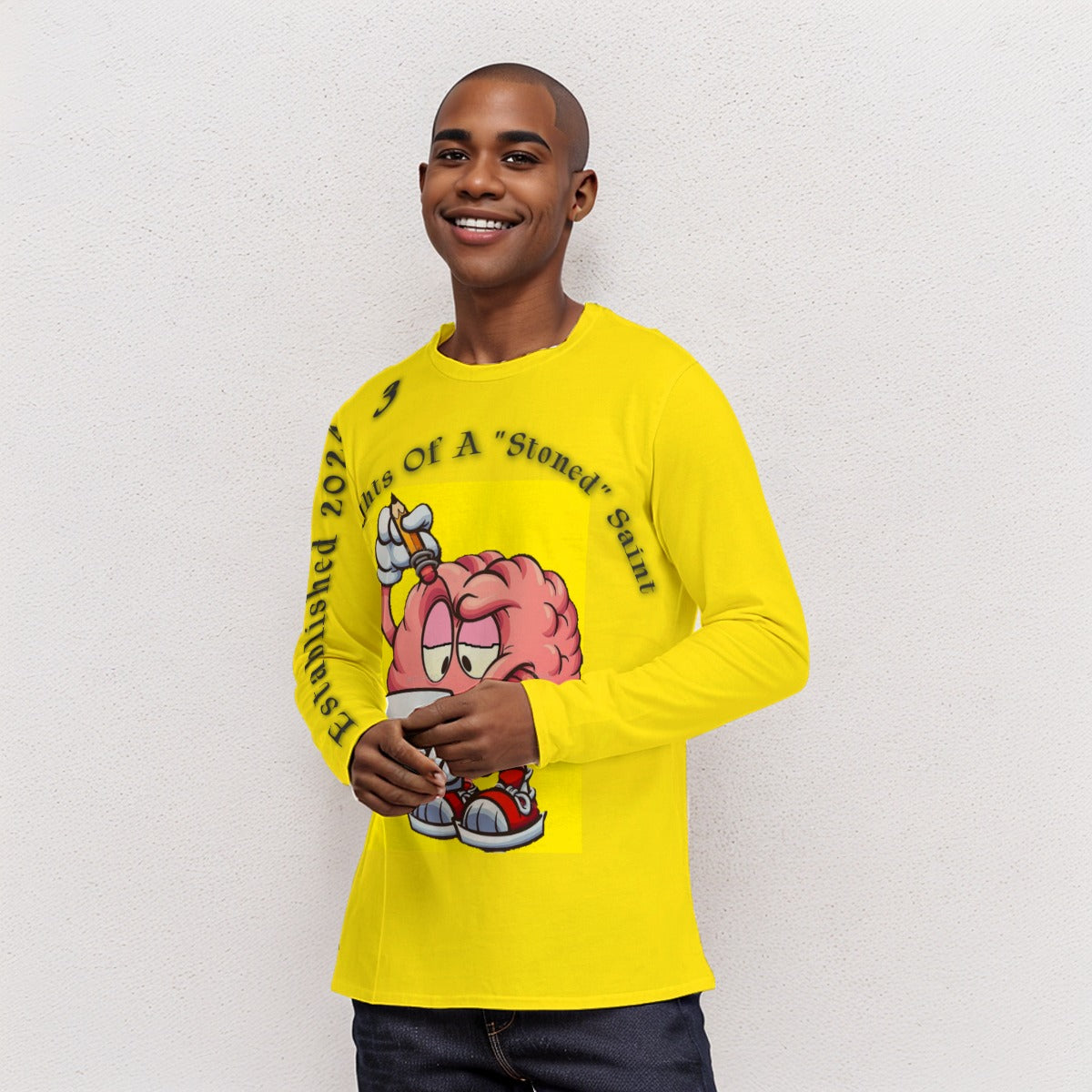 T.O.A.ST. Thoughts Of A "Stoned" Saint L/S Basics Yellow