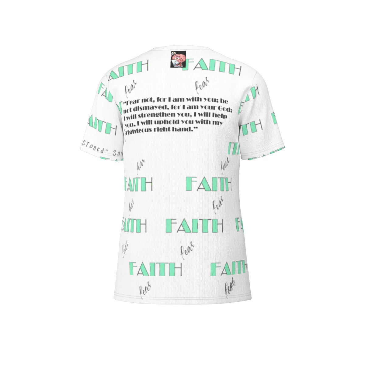 T.O.A.ST. "Faith Over Fear" Isaiah 41:10 Pattern Print