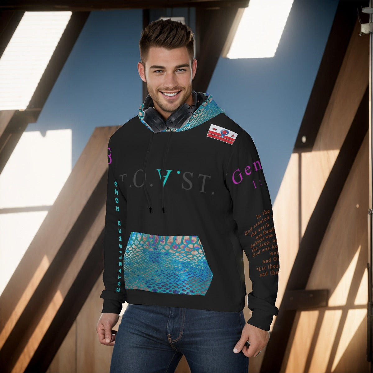 T.O.A.ST. "Mermaid" Armor Of God Hoodie