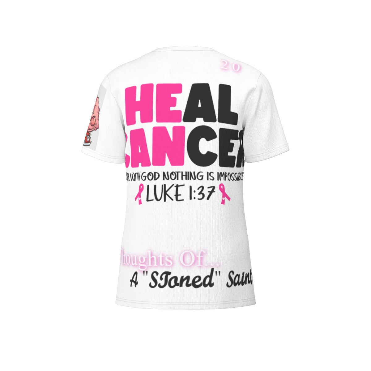 T.O.A.ST. " He Can. Heal Cancer tackle" shirt