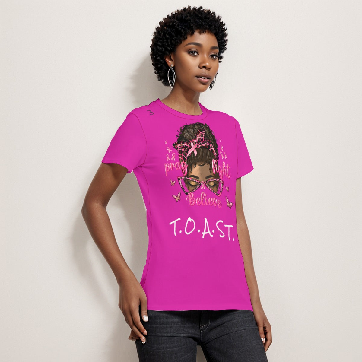 T.O.A.ST. Fundamentals Women's "Cancer Awareness" S/S Shirt