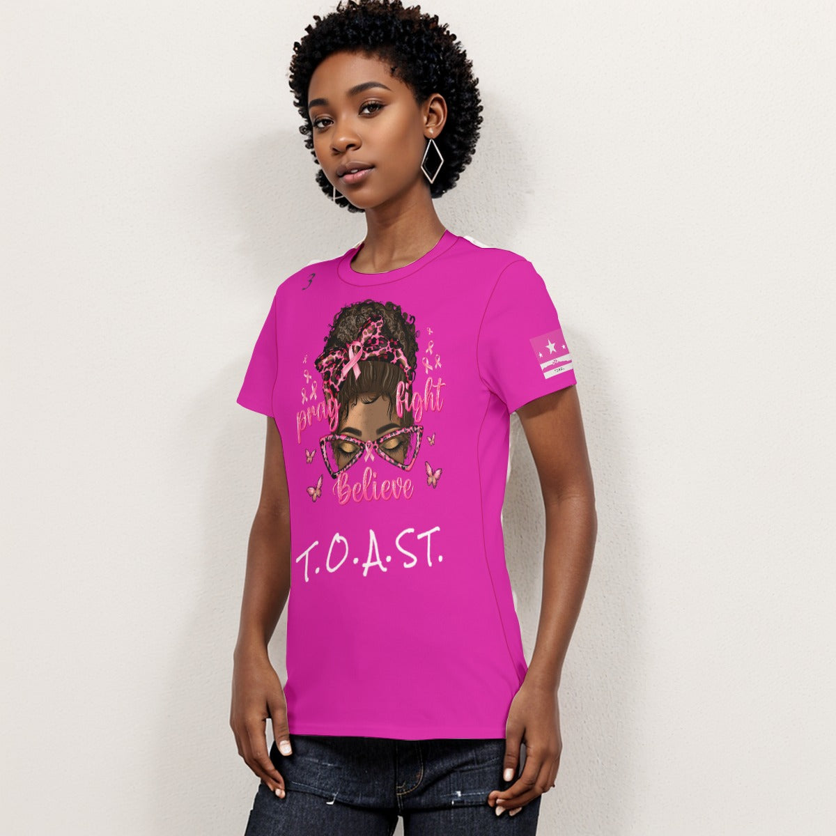 T.O.A.ST. Fundamentals Women's "Cancer Awareness" S/S Shirt